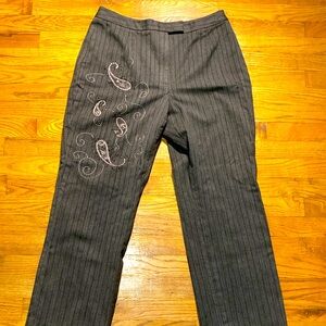 Vintage pinstriped Katherine Kelly size 16 Dress pant trousers